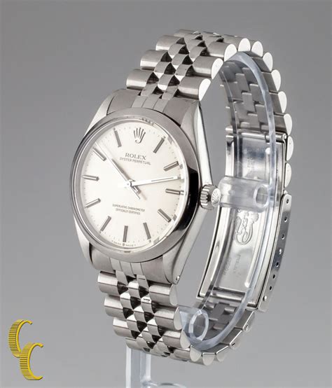 rolex oyster stainless steel band